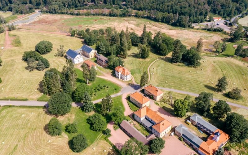 Schloss und Park Wilhelmsthal bei Eisenach