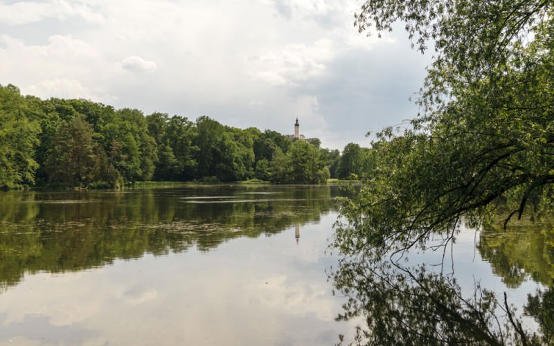 Fürstlich Greizer Park mit Binsenteich